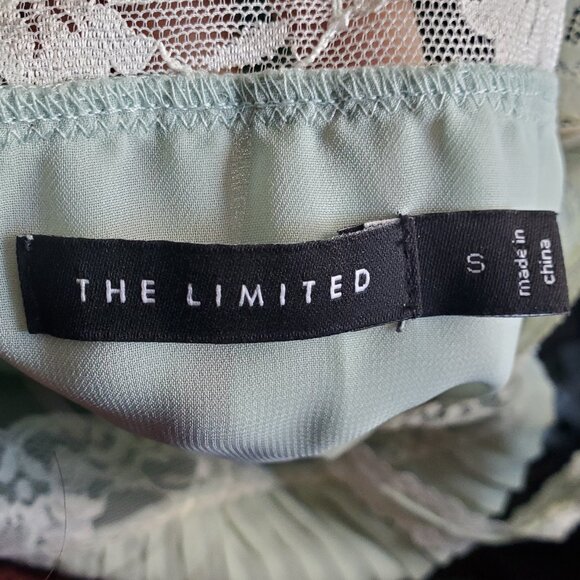 The Limited pleated camisole with lace trim - Picture 3 of 5